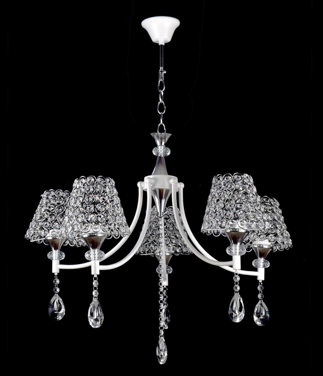 ВР-NH5309/5 WT+CR D660*H550/H790мм (4) светильник потолочный