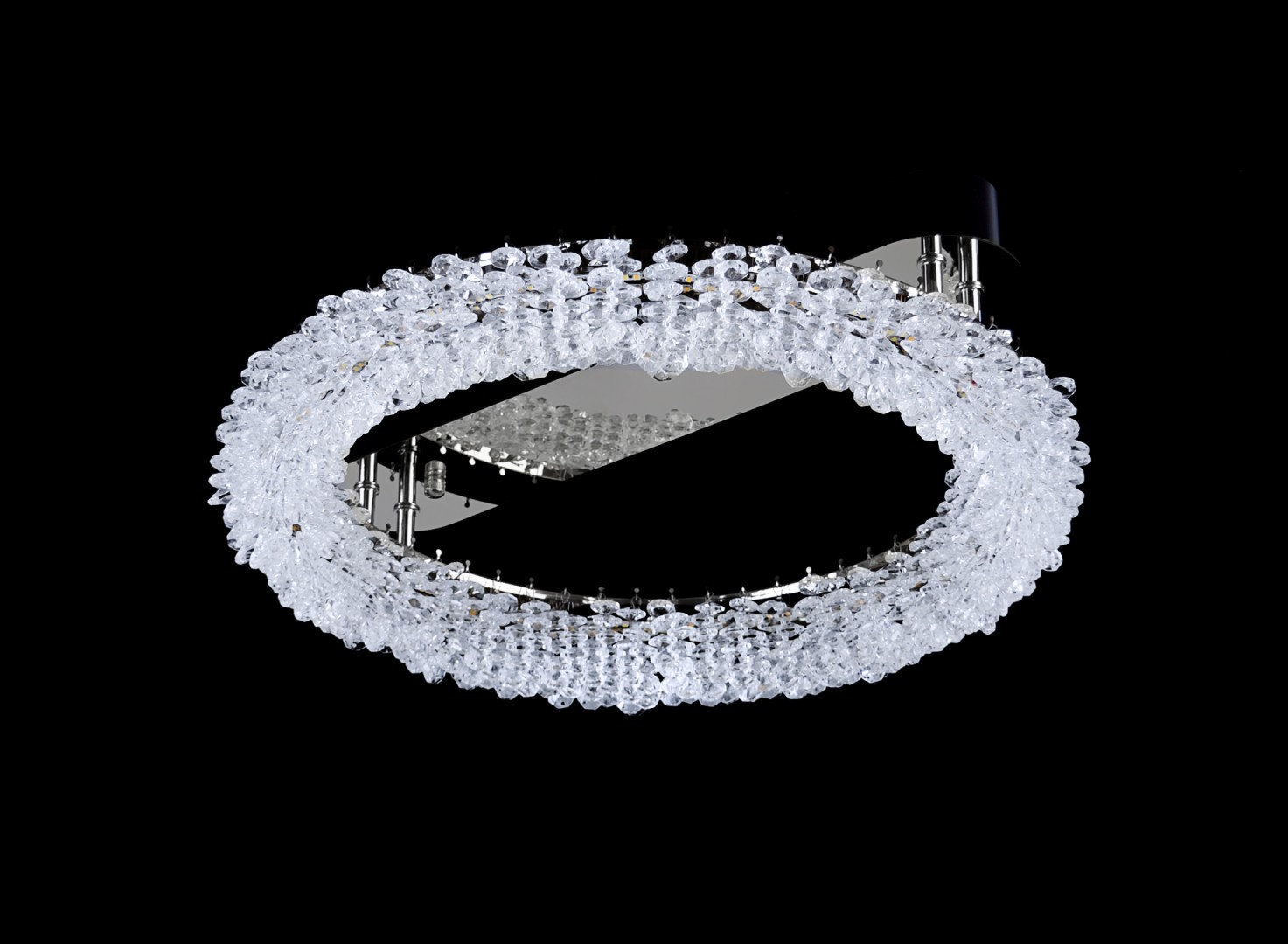 АР33047/400 CR Led 3000K+6500K 70W без пульта управления (1) светильник потолочный