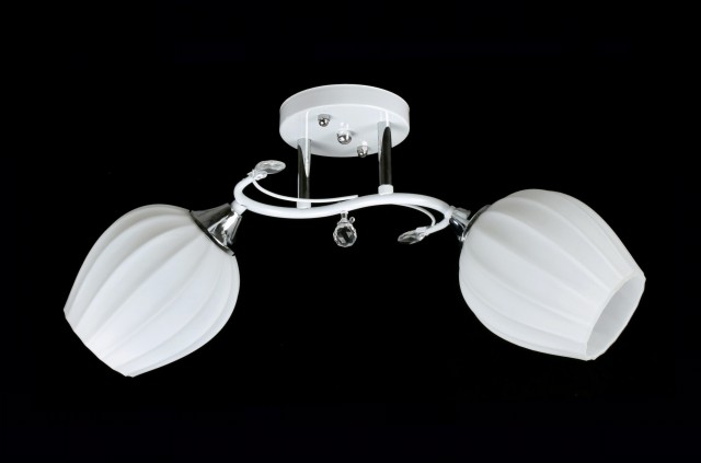 Д-W3032/2 WT+CR (10) светильник потолочный