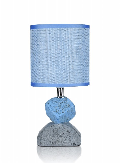 В-HS8358 blue, размер: 130*130*255мм (24) светильник настольный