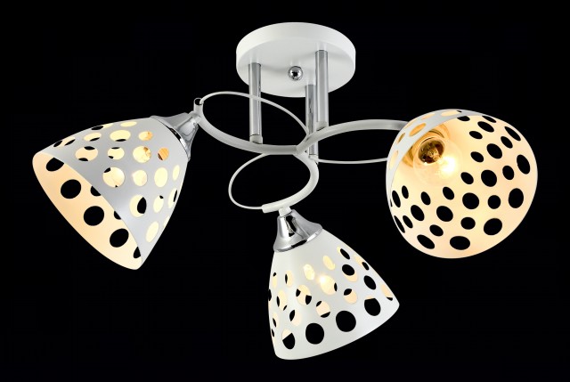 МС-XA1385A/3 WH+CR (6) светильник потолочный