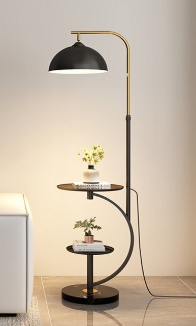 L9174 GD+BK H1650мм (1) светильник напольный [01110561]