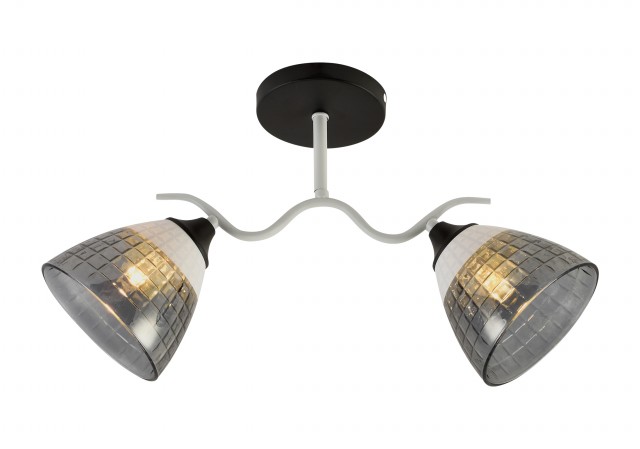 МС-XA1454B/2 WH+BK (10) светильник потолочный