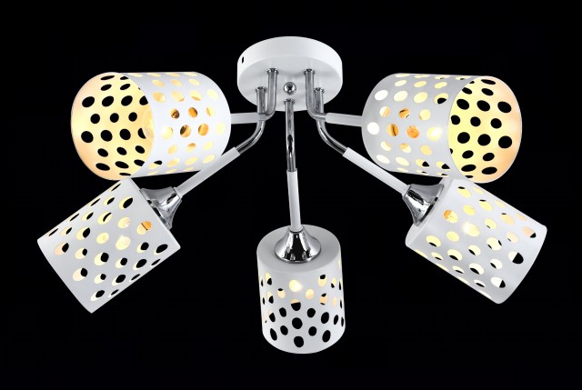 МС-XA1355A/5 WH+CR (4) светильник потолочный