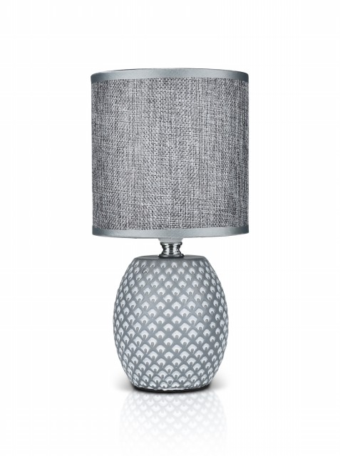 В-HS8401 grey+grey shade, размер: 130*130*275мм (24) светильник настольный