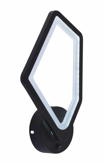 МС-LI8463/1 BK Led 14W 3000+4000K (10) с выключателем, светильник настенный