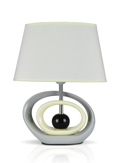 Д-JM3127-M Grey+Beige+Black, размер: 315*205*400мм (8) светильник настольный