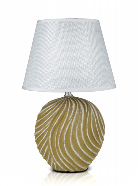 В-HS8519 I.brown+white shade, размер: 220*220*355мм (12) светильник настольный