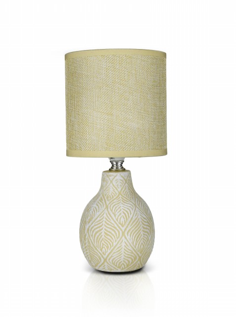 В-HS8450 beige+beige shade, размер: 130*130*280мм (24) светильник настольный
