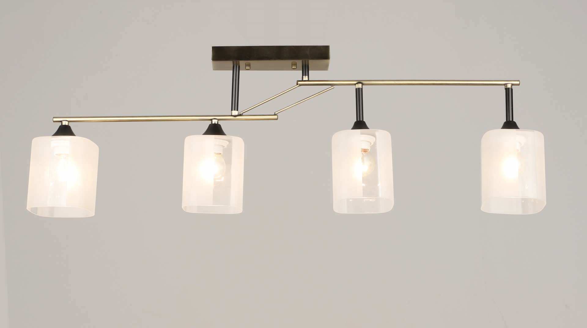 ВР-K2323/4 AB+BK L850*W120*H280мм (4) светильник потолочный