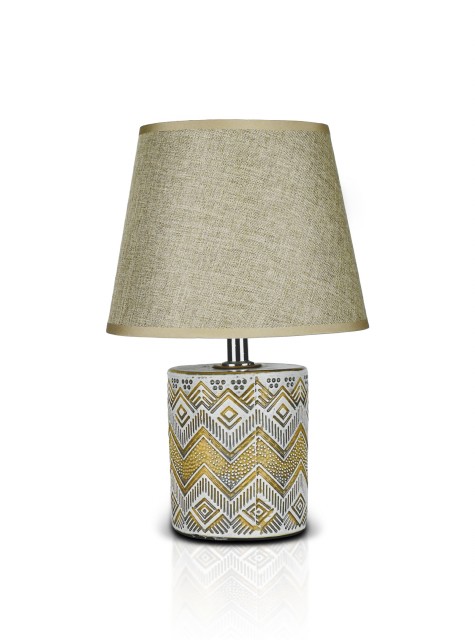 К-EA014 Ancient+Ancient shade H27см (36) светильник настольный