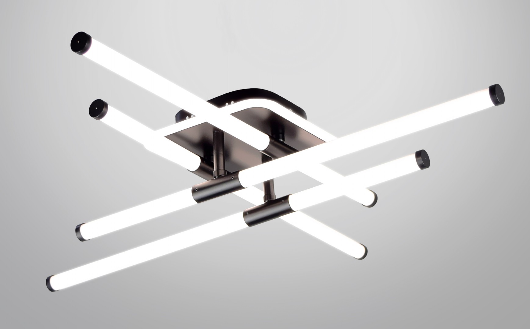 Х-FX60268B/4+1 BK 70W 3000-6000K Dimmer 730*730*110 мм (1) светильник потолочный