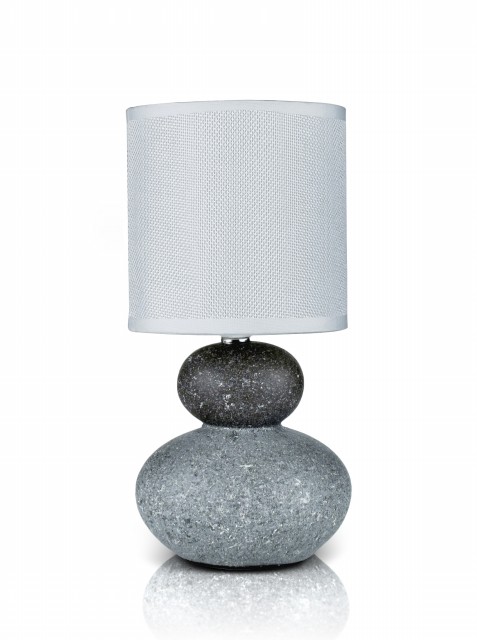 В-HS8355 brown+white shade, размер: 130*130*275мм (24) светильник настольный