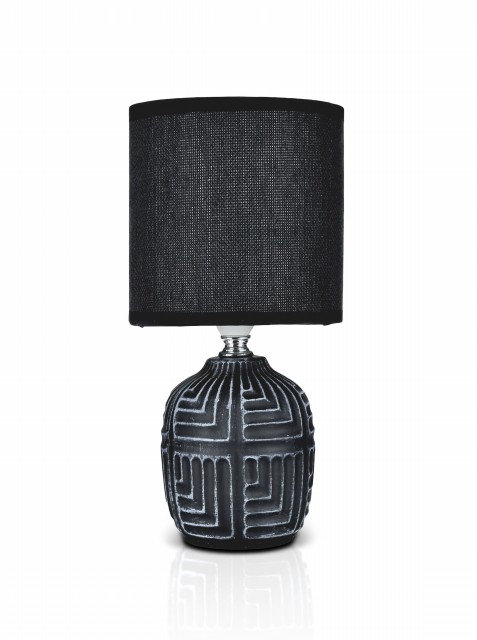В-HS8368 black+black shade, размер: 130*130*265мм (24) светильник настольный