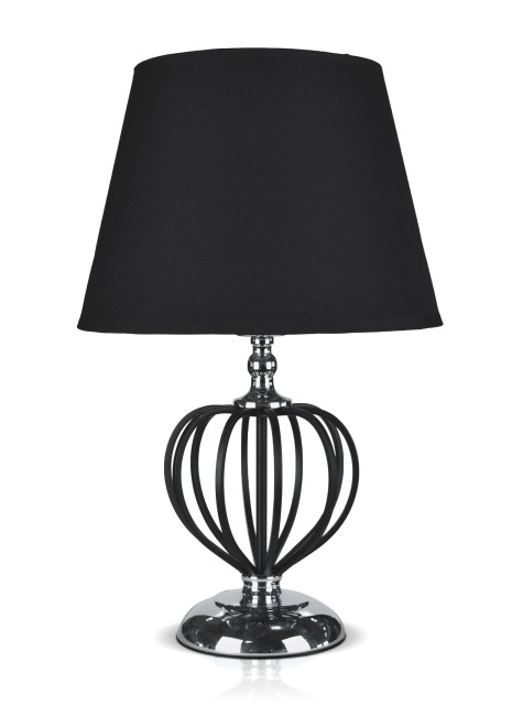 Д-JM4400-6 Sliver+Black, размер: 300*300*470мм (6) светильник настольный