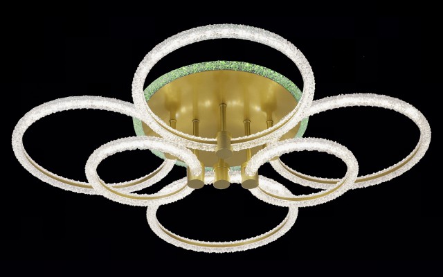 МС-XI3600C/6 MATT FGD (RGB) Led 90W+5W 3000K+4000K+6500K диммер (1) светильник потолочный