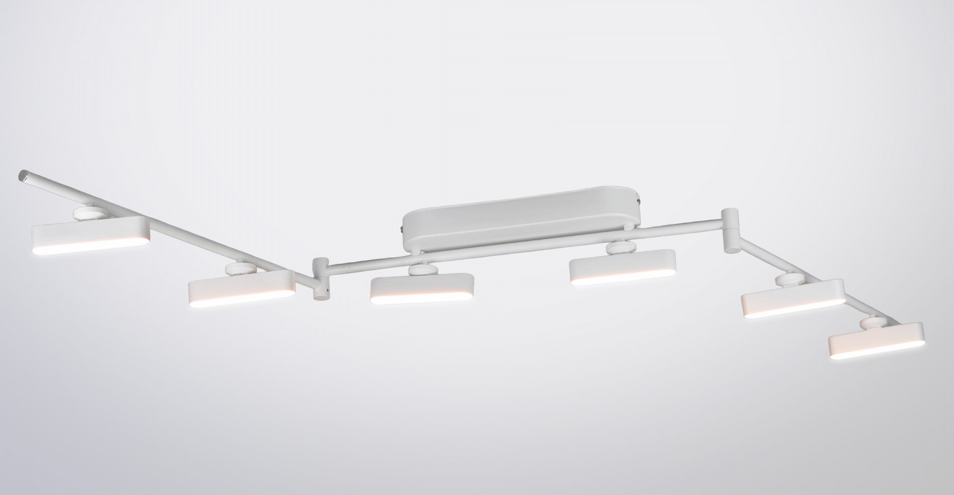 T6LZ-S6 WT Led 3000*4000*6500K встроен ручной блок переключения на корпусе,36W,размер:1520*80*140мм