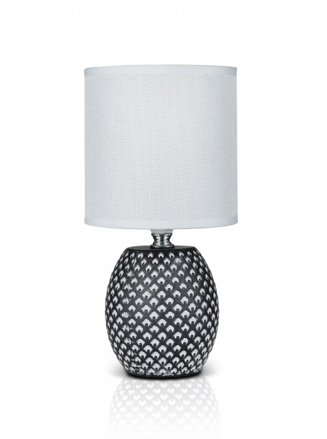 В-HS8401 black+white shade, размер: 130*130*275мм (24) светильник настольный