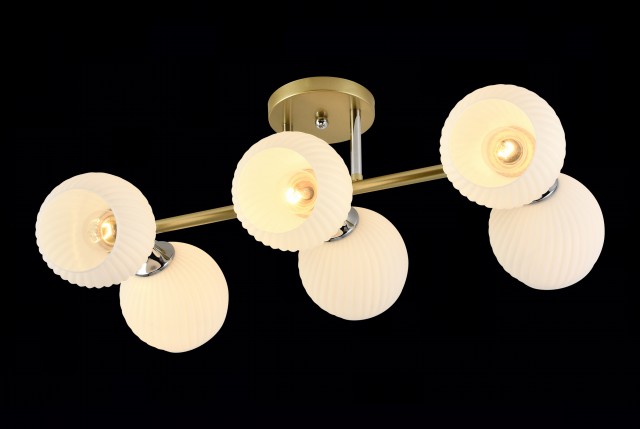 МС-XA1375/6 GD+CR (4) светильник потолочный
