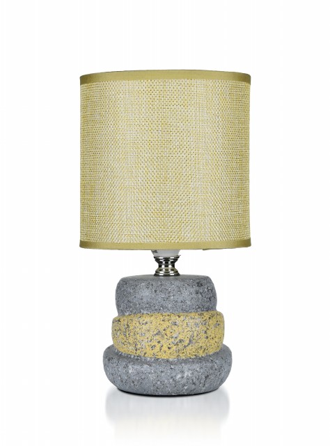 В-HS8357 beige+beige shade, размер: 130*130*255мм (24) светильник настольный