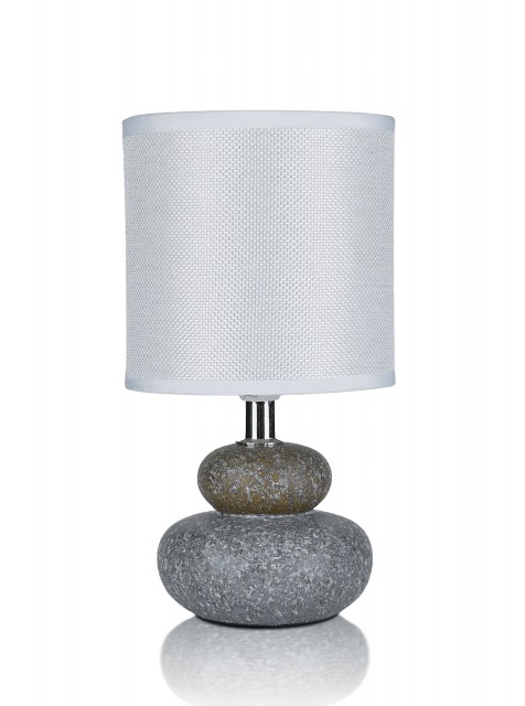 В-HS8354 light brown+white shade, размер: 130*130*260мм (24) светильник настольный