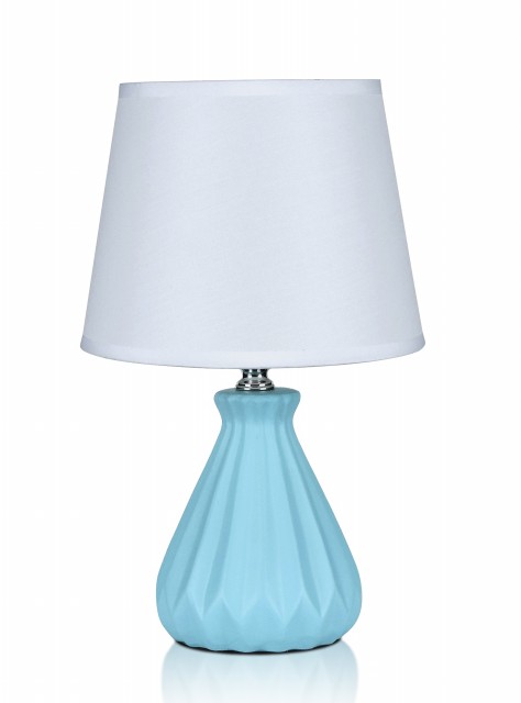 В-HS8331 light blue-white shade, размер: 180*180*300мм (18) светильник настольный