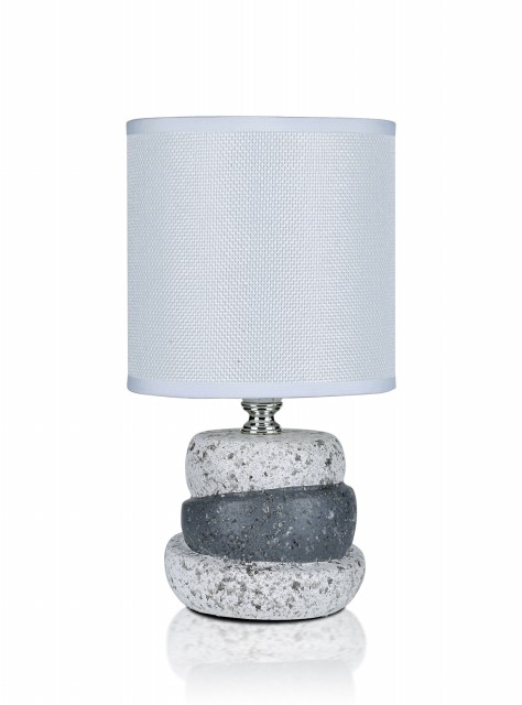 В-HS8357 white+white shade, размер: 130*130*255мм (24) светильник настольный