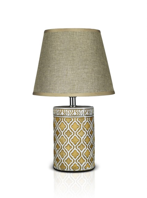 К-EA019 Ancient+Ancient shade H33см (24) светильник настольный