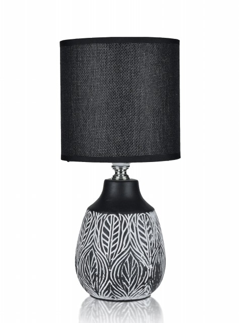 В-HS8372-1 black+black shade, размер: 130*130*275мм (24) светильник настольный
