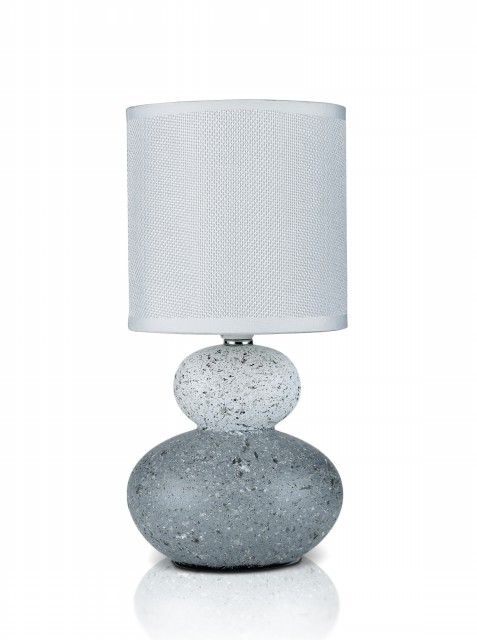 В-HS8355 grey+white, размер: 130*130*275мм (24) светильник настольный