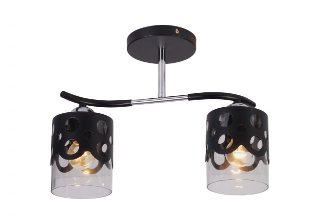МС-MH31071A/2 BK+CR (10) светильник потолочный