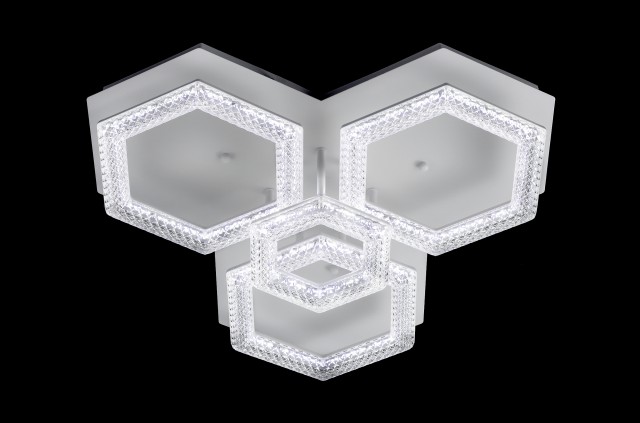 Д3731/3+1C WH Led 100W 3000K+4000K+6500K диммер (1) светильник потолочный