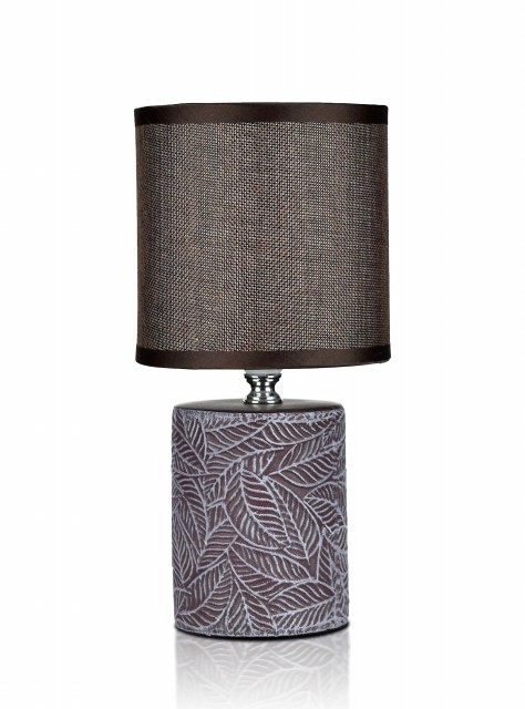 В-HS8319 brown+brown shade, размер: 130*130*270мм (24) светильник настольный