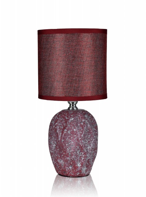 В-HS8344 dark red, размер: 130*130*270мм (24) светильник настольный
