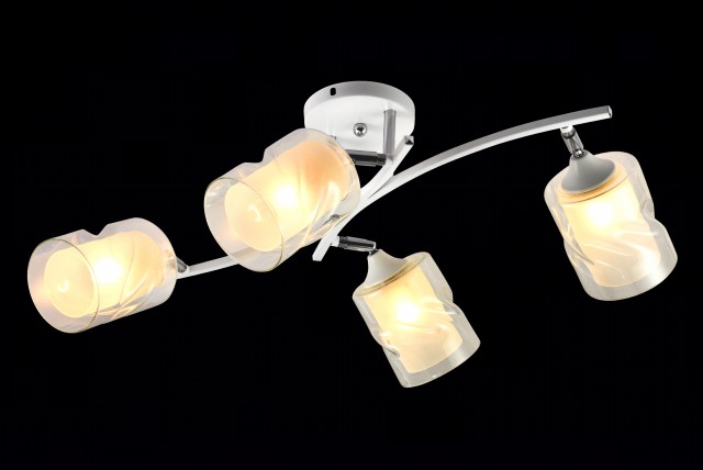 МС-XA1439B/4 WH+CR (6) светильник потолочный