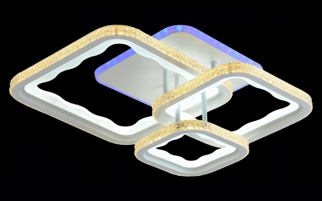 МС-C7170D/3 WH (RGB) Led 105W+5W 3000K+4000K+6500K диммер (1) светильник потолочный