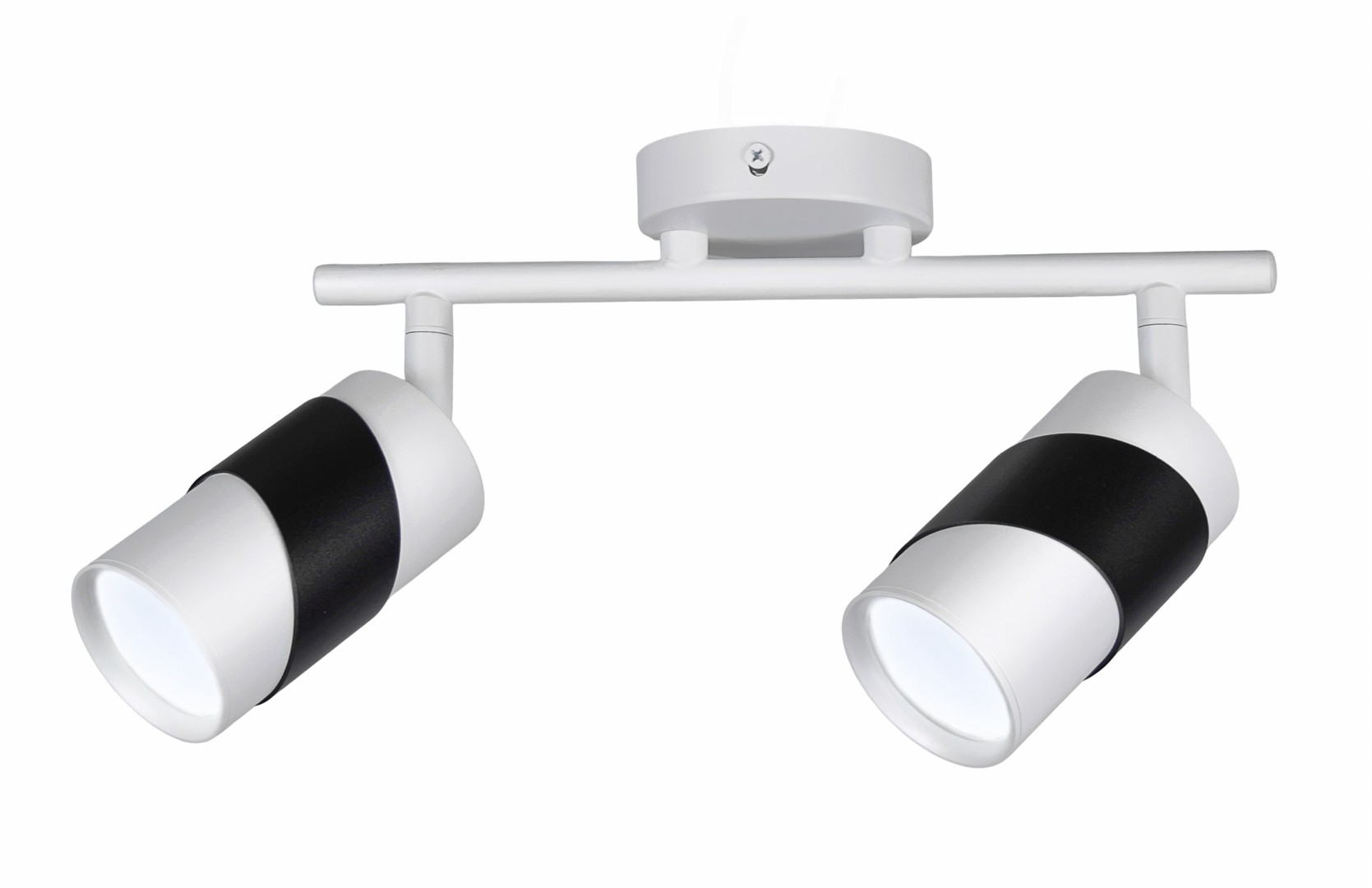 PRD-G 0019/2 WH+BK 263*80*190мм патрон: GU10 лампочка в комплект не входит (20) светильник потолочны