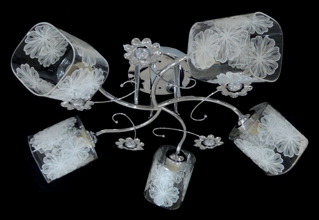 ДС9870B/5 CR (4) светильник потолочный