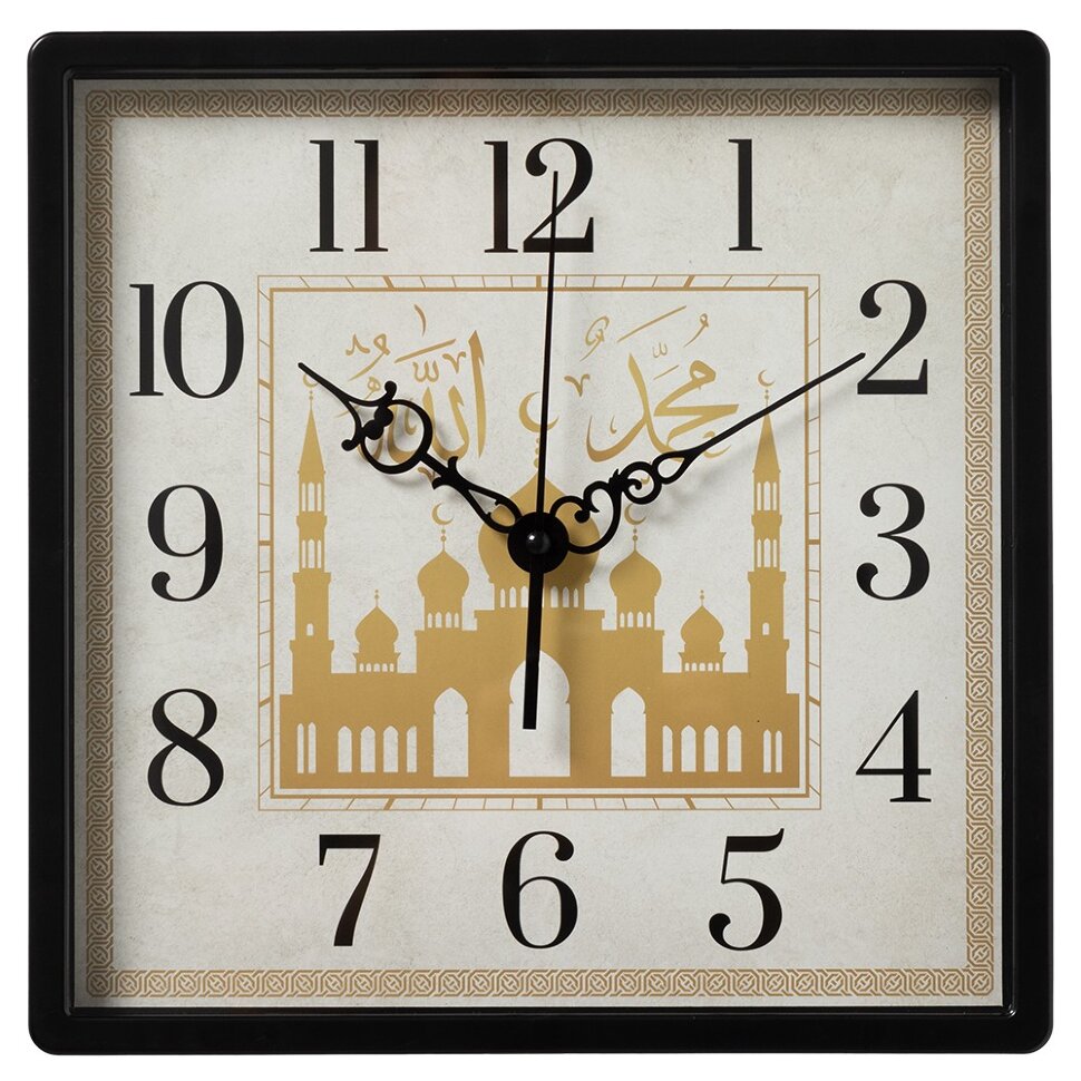 3028-014 (10) Часы настенные квадрат 30х30см, корп [01110957]