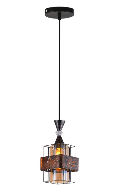 МС-XA3129/1 BK+PATINA GOLD (10) светильник потолочный