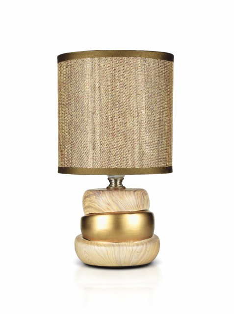 В-HS8479 l.brown+l.brown shade, размер: 130*130*240мм (24) светильник настольный