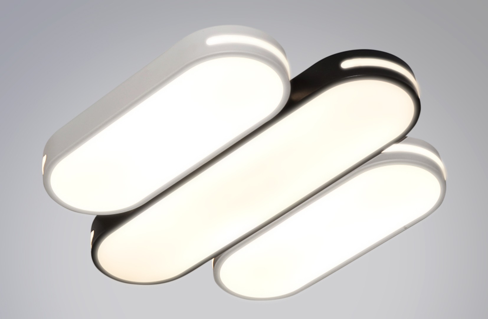 Ч-MK8545B-50 WH+BK Led 132W 3000-7000K диммер, размер: 500*420*40мм (1) светильник потолочный