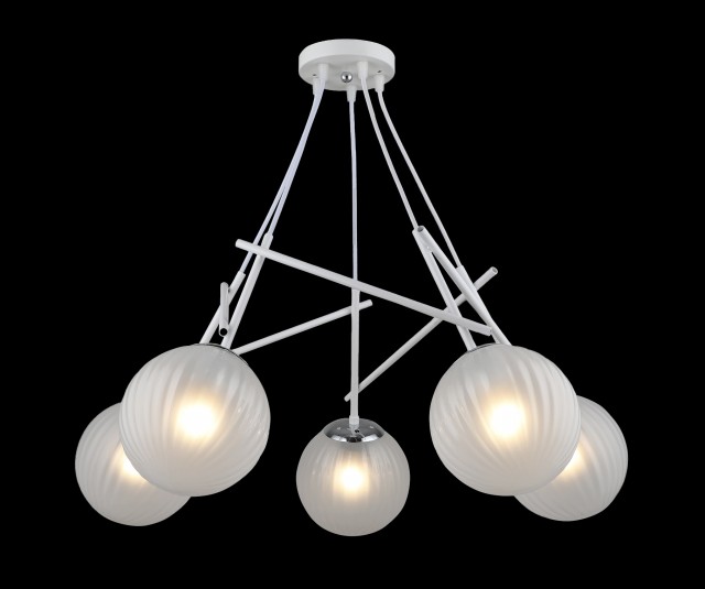ВР-C1672/5 WH+CR (4) светильник потолочный