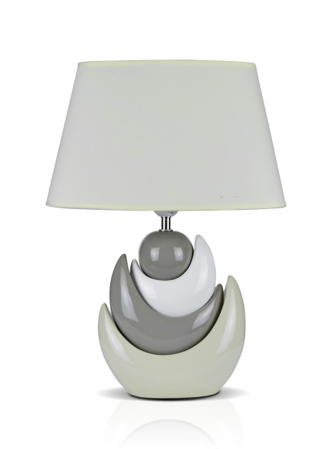Д-JM802-19 Grey+White+Beige, размер: 330*200*450мм (6) светильник настольный