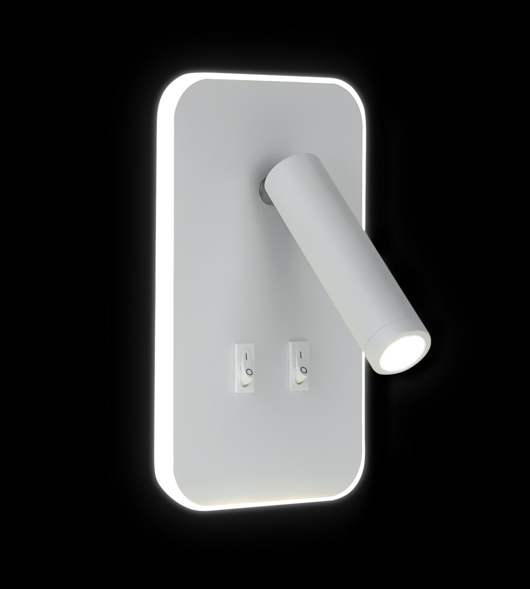 KL-RDL015S WH Led 10+1W 4000K Размер: 19*11*8,5см (25) светильник настенный