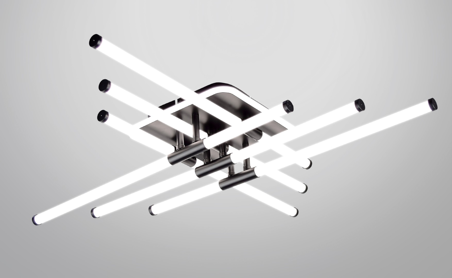 Х-FX60268B/6+1 BK 110W 3000-6000K Dimmer 830*830*110 мм (1) светильник потолочный