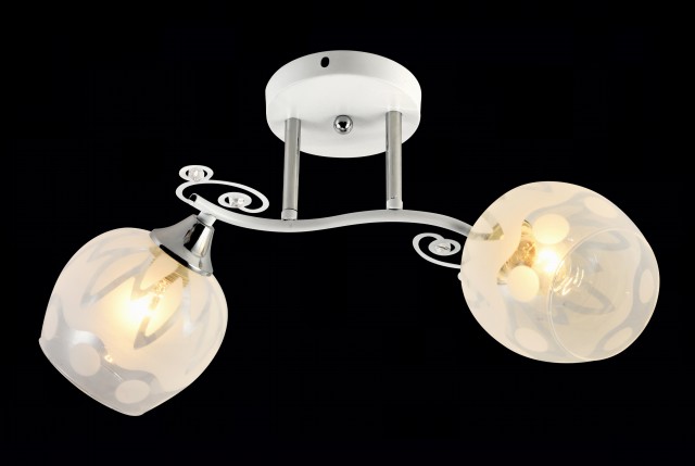 МС-XA1435B/2 WH+CR (10) светильник потолочный