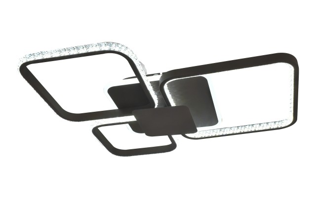 Х20465/3+1+1-C COFFE подсветка RGB LED 114W 3000K-4000K-6000K диммер (5) светильник потолочный