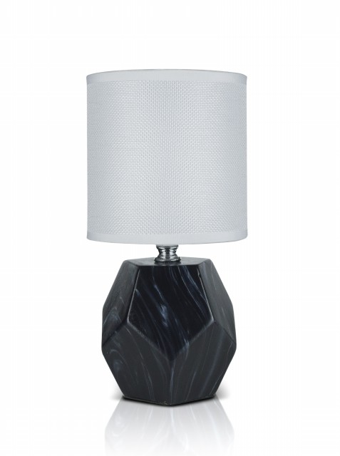 В-HS8467 black+white shade, размер: 130*130*260мм (24) светильник настольный