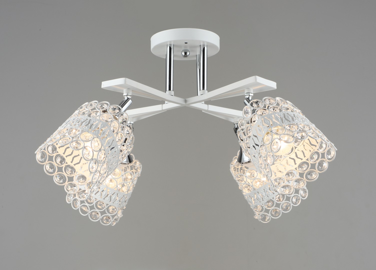 ВР-N5958/4 WT+CR D600*H270мм (4) светильник потолочный